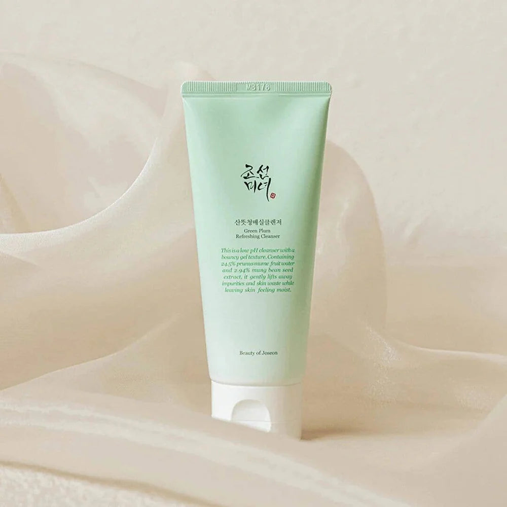 Rutina Calmante Beauty of Joseon – 3 Pasos con Té Verde: Limpieza + Hidratación + Sérum Antiacné