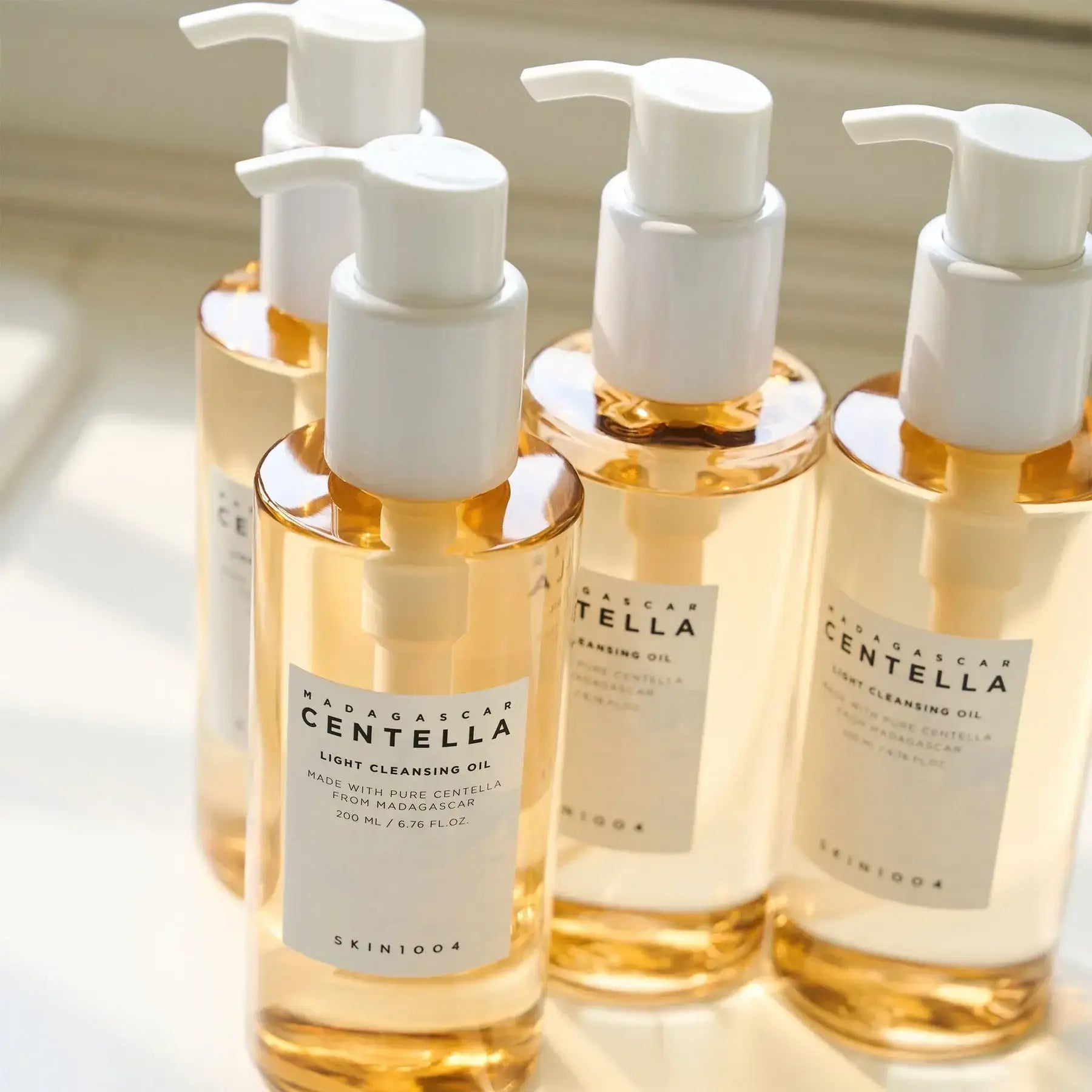 CENTELLA - SKIN1004 Aceite limpiador ligero de centella de Madagascar 200 ml