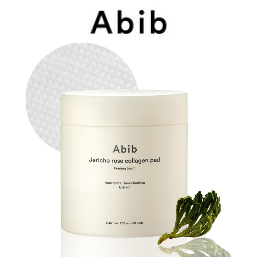 Abib – Jericho Rose Collagen Pad Firming Touch 60 uds – Discos Faciales Tonificantes con Colágeno