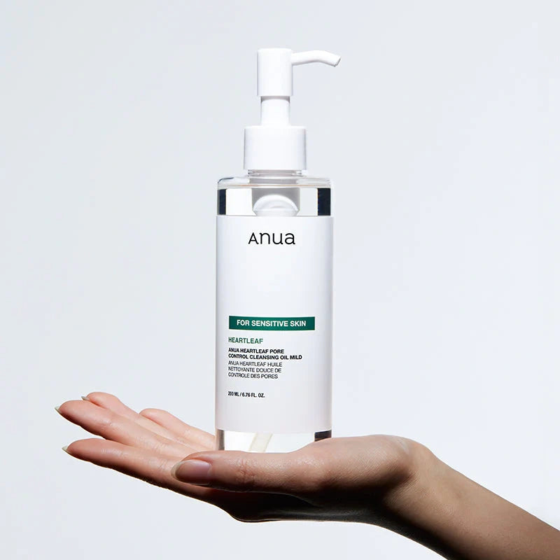 ANUA – Aceite Limpiador Suave Heartleaf para Control de Poros – 200ml