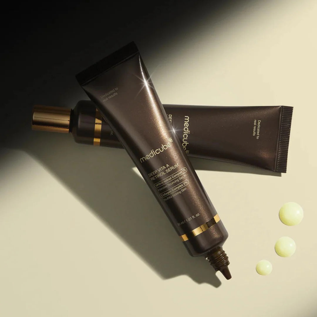 Medicube Sérum Facial Antiedad con Bakuchiol y Retinol – Revitaliza y Reafirma (30ml)