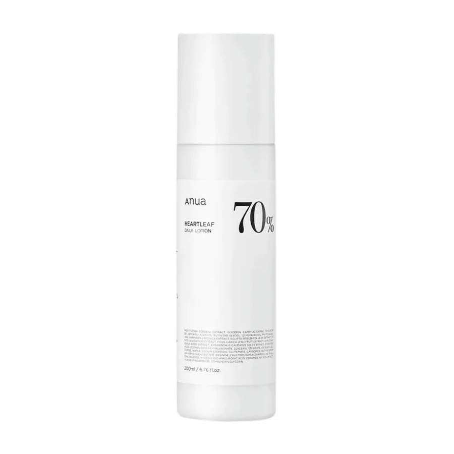 ANUA Heartleaf 70 Loción Facial Diaria – Hidratación Ligera y Calmante (200ml)
