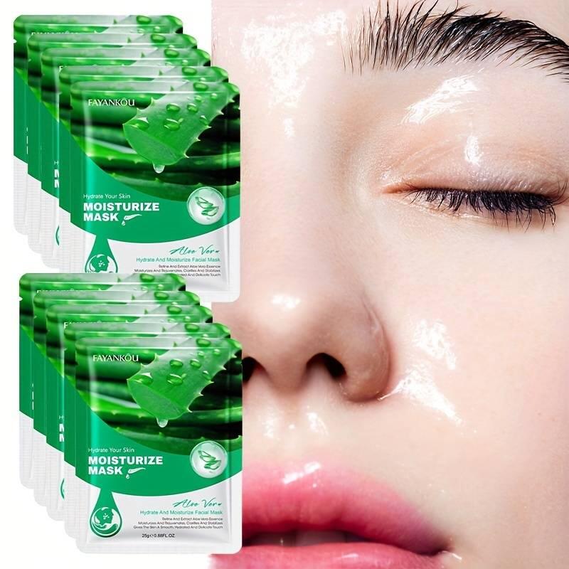 MASCARILLA FACIAL HIDRATANTE DE ALOE VERA 25GR – Refresca, calma y renueva tu piel