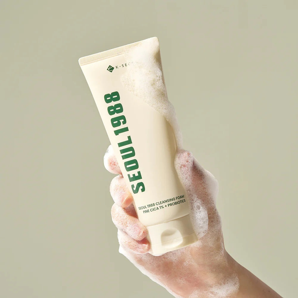 K-SECRET – SEOUL 1988 Espuma Limpiadora con Pino Cica 1% + Probióticos 150ml