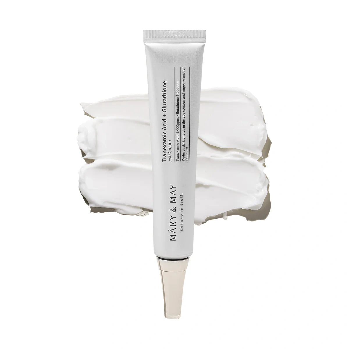 Mary&May – Crema de Ojos con Ácido Tranexámico + Glutatión 30ml – Iluminadora y Antimanchas
