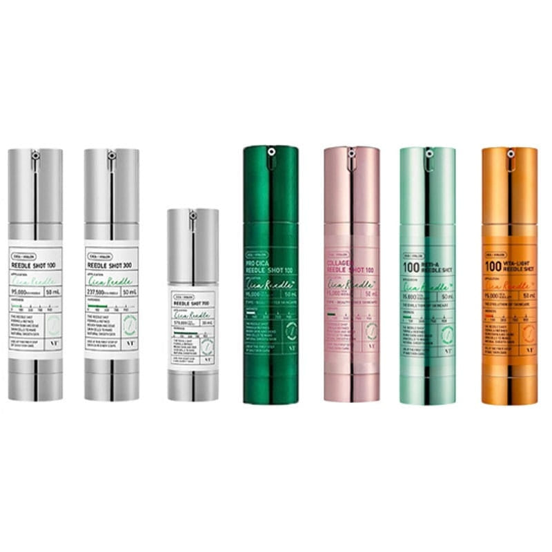 VT Cosmetics – Reti-A Reedle Shot 100 Sérum con Retinol (Vitamina A) y Tecnología Microneedling – 50 ml