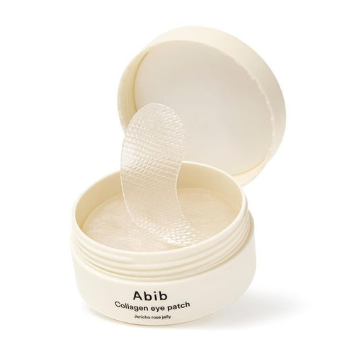 Abib – Collagen Eye Patch Jericho Rose Jelly – Parches de Ojos con Colágeno Vegano e Hidrogel Transparente