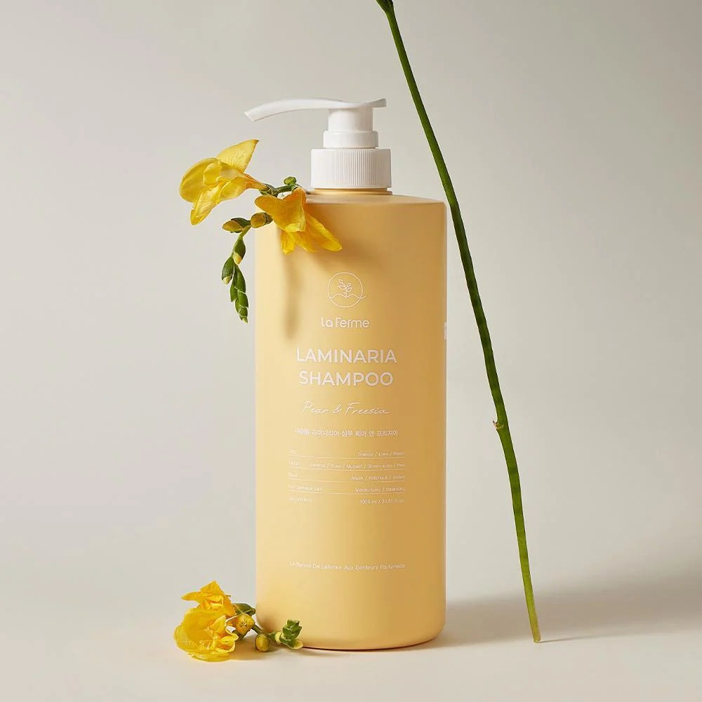 Laferme – Champú con Laminaria e Ingredientes Orgánicos 500ml – Limpieza Purificante y Suave