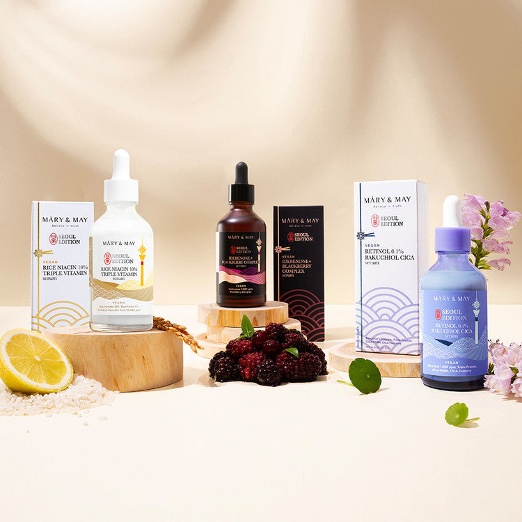 Mary & May – Retinol 0.1% Bakuchiol Cica Serum (Seoul Edition)