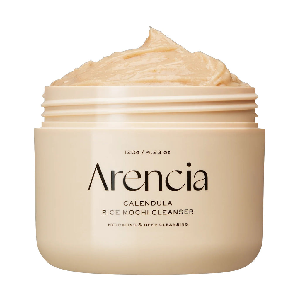 Arencia – Limpiador Facial Fresh Calendula Mochi 120g – Espuma Suave Calmante con Caléndula