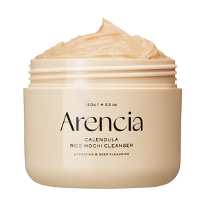 Arencia – Limpiador Facial Fresh Calendula Mochi 120g – Espuma Suave Calmante con Caléndula