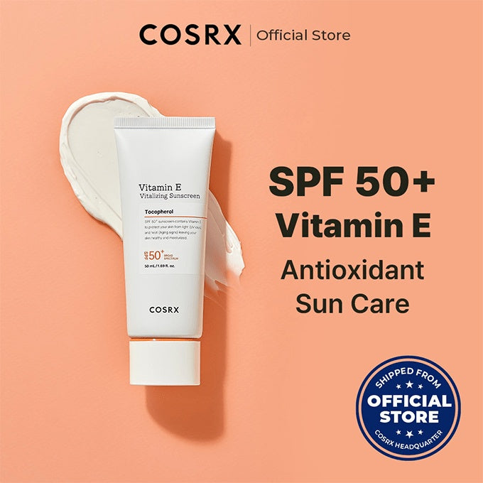 COSRX Vitamin E SPF 50+ Daily Sunscreen – 50ml