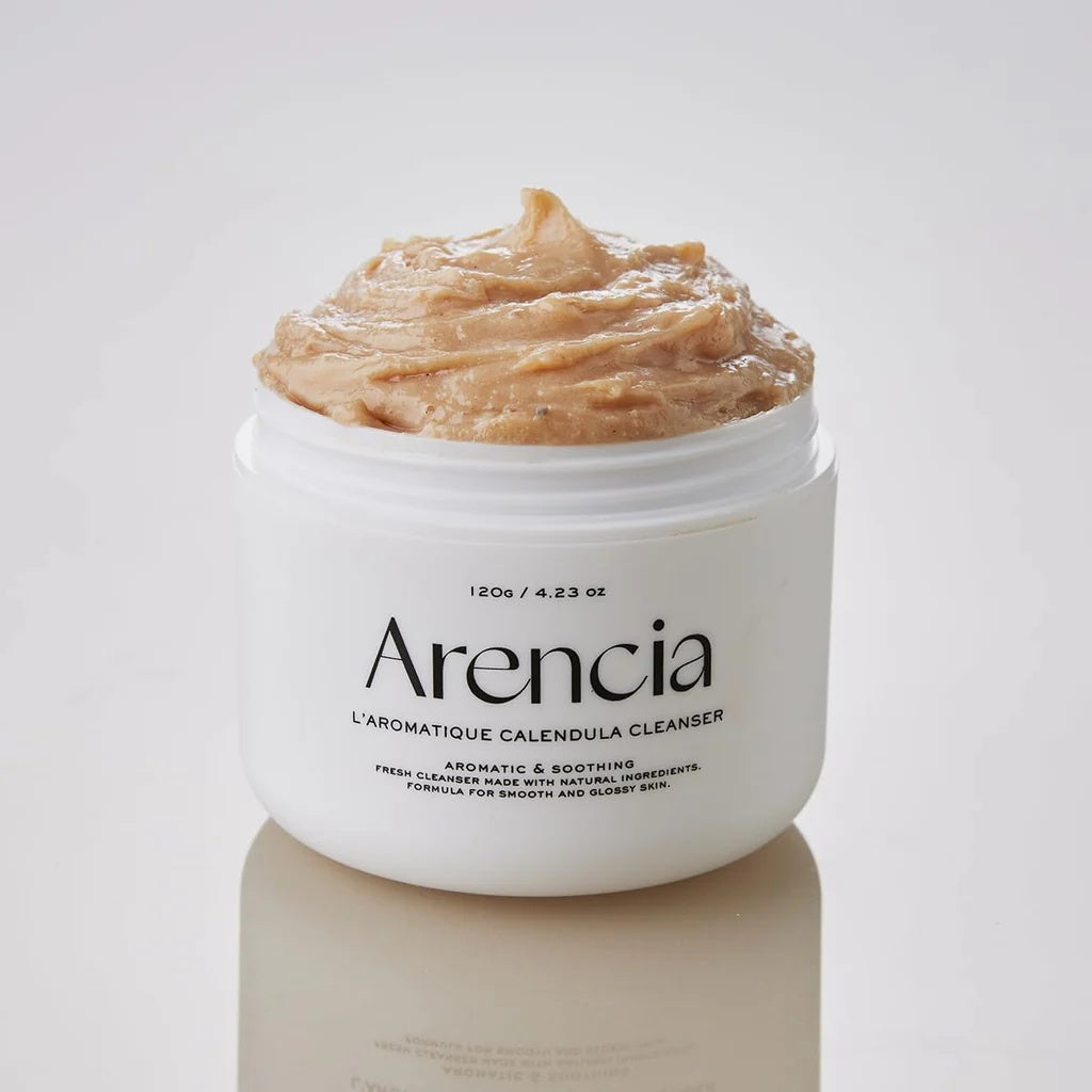Arencia – Limpiador Facial Fresh Calendula Mochi 120g – Espuma Suave Calmante con Caléndula
