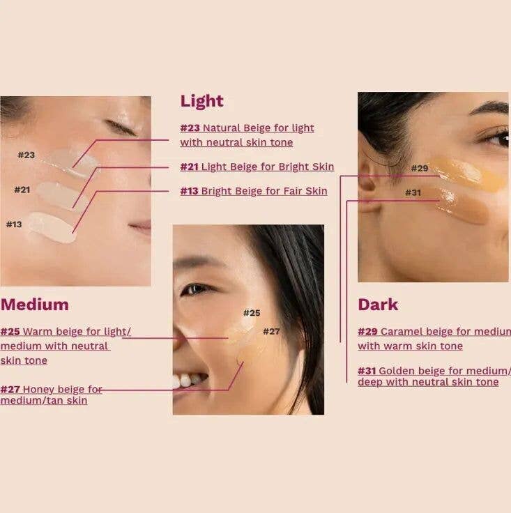 Missha - Crema BB Missha Perfect Cover, 50 ml, #27, color beige miel
