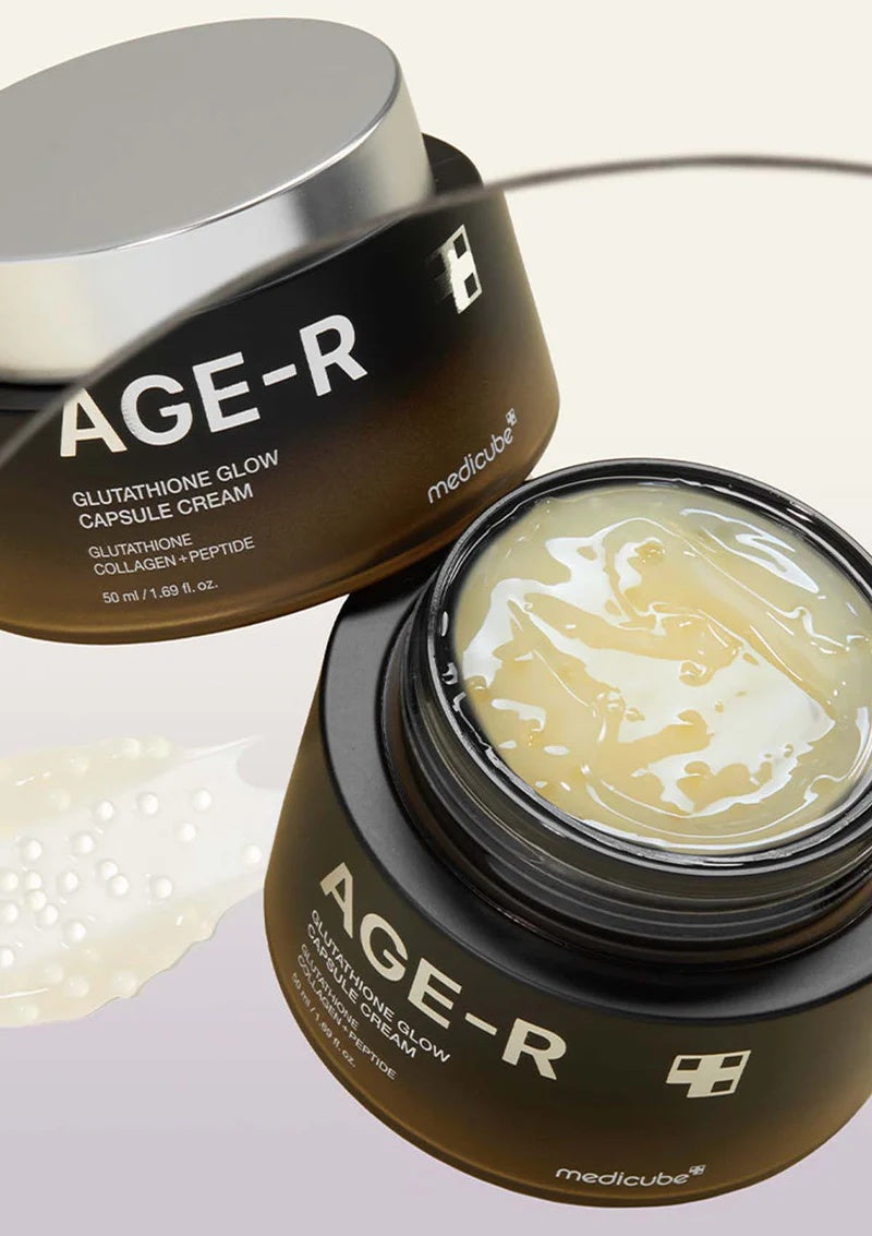 Crema Facial con Glutatión y Cápsulas Iluminadoras – Lifting Instantáneo y Luminosidad (50 ml)