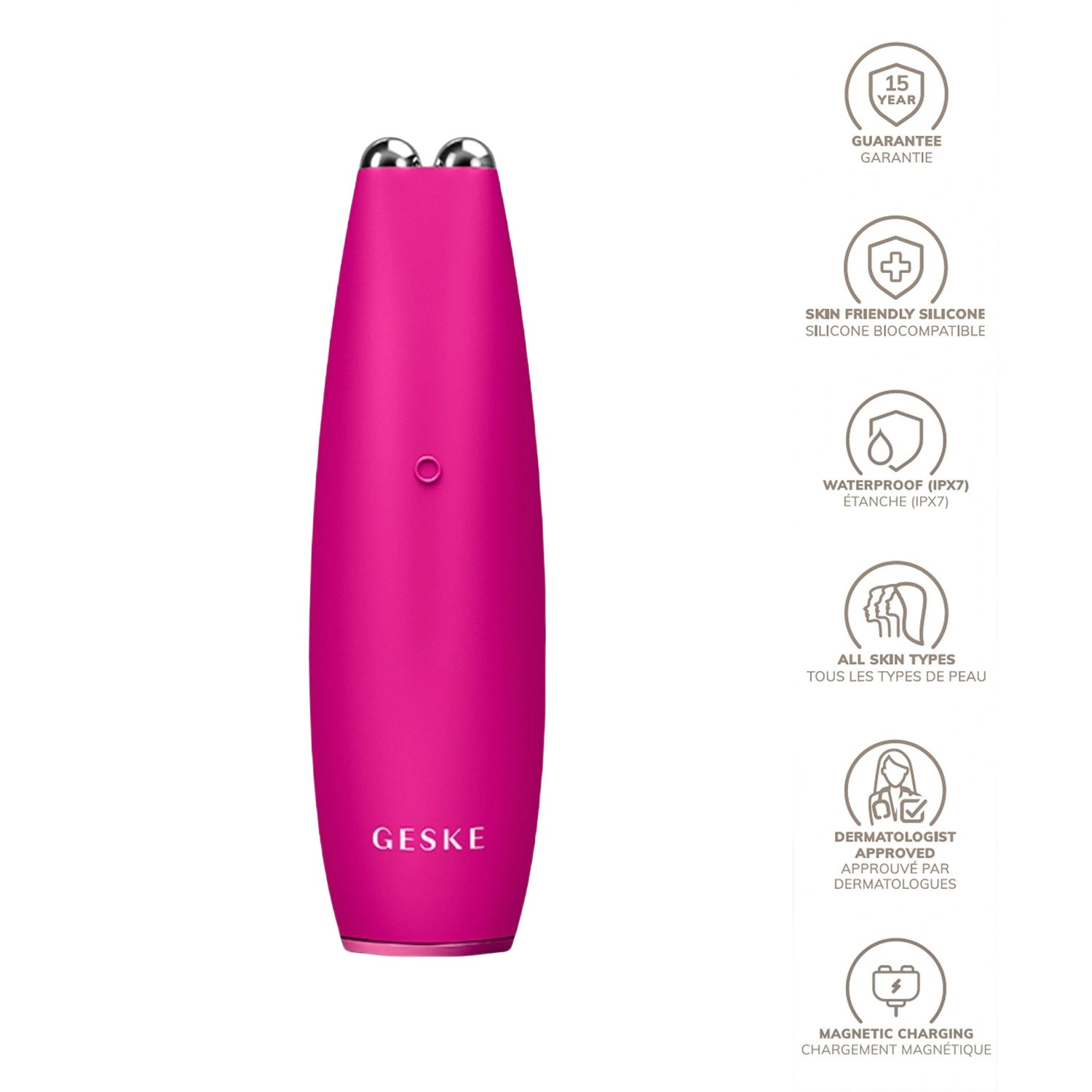 GESKE – Lápiz Lifting Facial 6 en 1 con Microcorriente Inteligente Antiedad