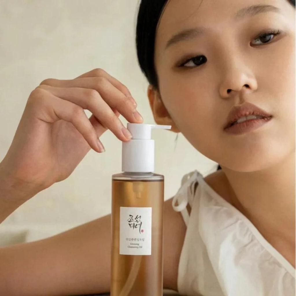 Beauty of Joseon – Aceite Limpiador de Ginseng 210ml | Doble Limpieza Suave · Elimina Maquillaje & SPF