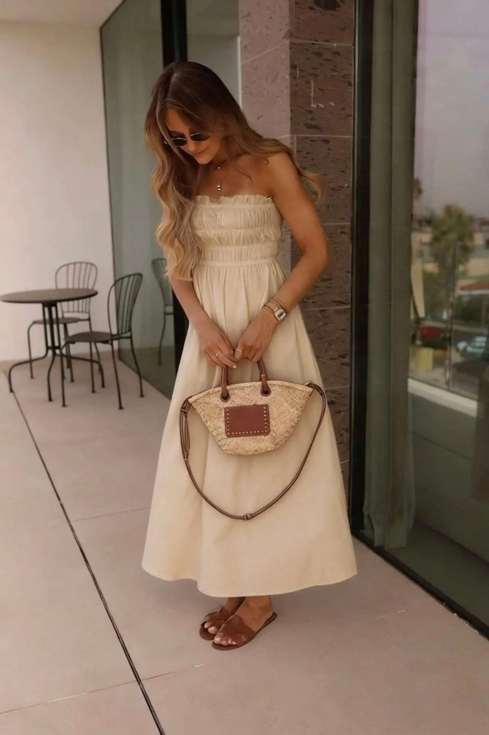 IVONNE Vestido Largo Fucsia de Mujer con Bolsillos | Ligero, Elegante y Cómodo – Primavera Verano 2026