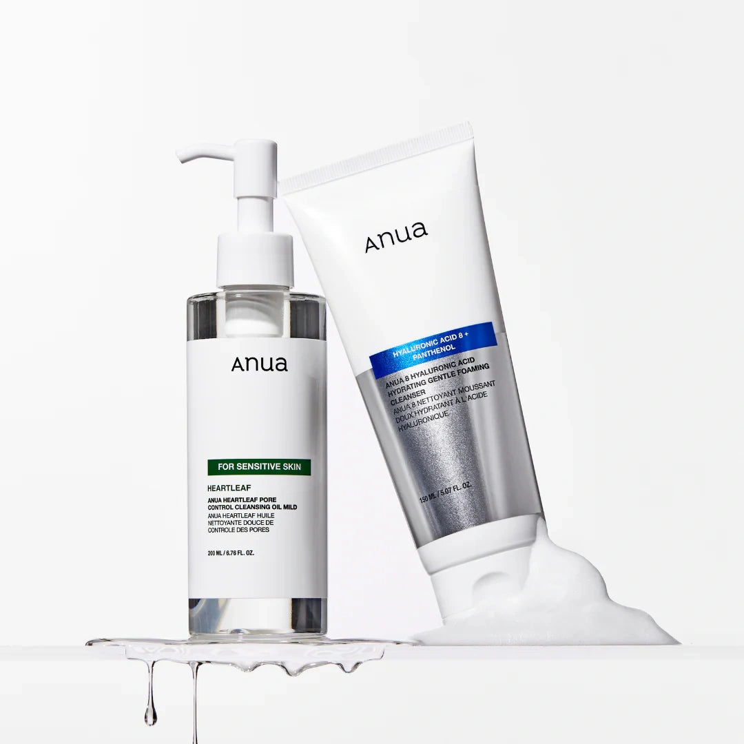 Anua – 8 Hyaluronic Acid Hydrating Gentle Foaming Cleanser, 150ml