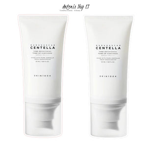SKIN1004 Madagascar Centella Tone-Up Sunscreen SPF50+ PA++++ – Protector Solar Iluminador con Efecto Corrector del Tono