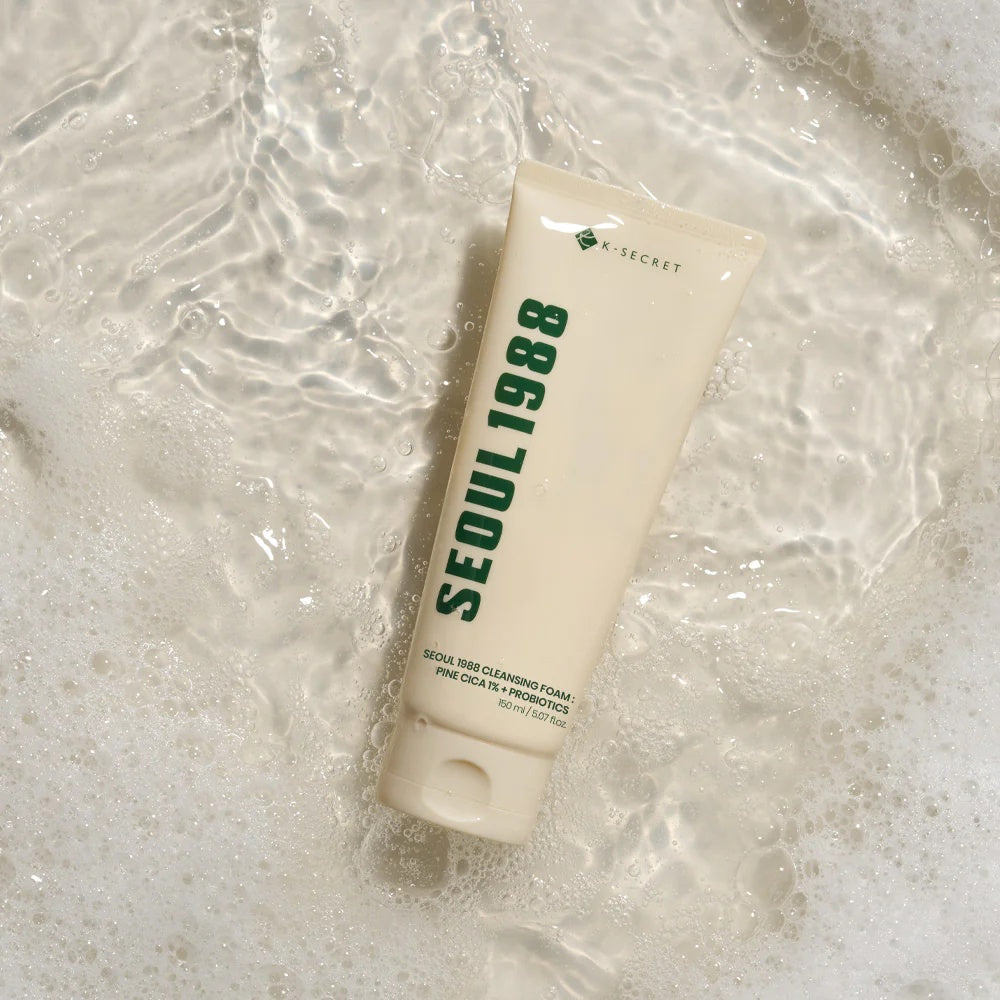 K-SECRET – SEOUL 1988 Espuma Limpiadora con Pino Cica 1% + Probióticos 150ml