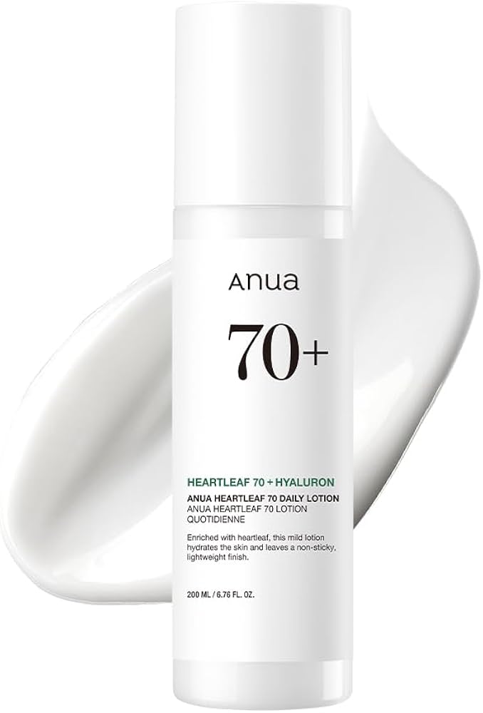 ANUA Heartleaf 70 Loción Facial Diaria – Hidratación Ligera y Calmante (200ml)