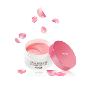 Heimish – Parches de Ojos de Hidrogel con Agua de Rosa Búlgara (60 uds.) – Hidratación y Luminosidad