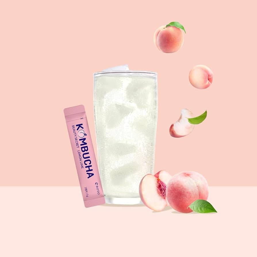 BOTO – Beauty Secret Kombucha Peach Ice Tea 5g x 30 Sticks