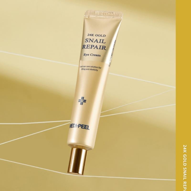 Medi-Peel – Crema de Ojos Reparadora con Caracol y Oro 24K 40ml