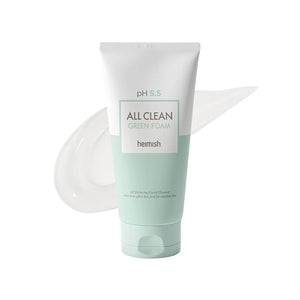 Heimish All Clean Green Foam – Limpiador facial en gel hidratante y suave