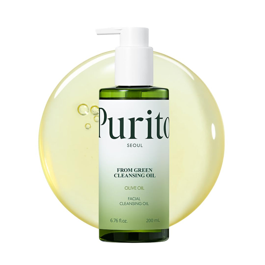 Purito Seoul From Green Cleansing Oil 200ml | Aceite Limpiador Suave con Aceites Naturale