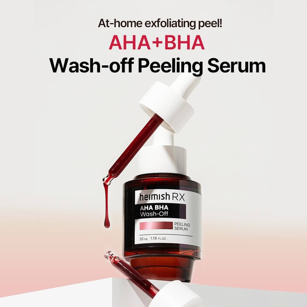 ✨ Heimish RX AHA BHA 30% Peeling Serum – Exfoliante Químico de Lavado ✨