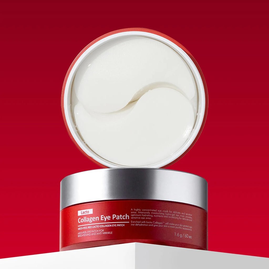 Medi-Peel – Red Lacto Collagen Eye Patch (60 uds) Parches de Ojos Reafirmantes & Antiedad