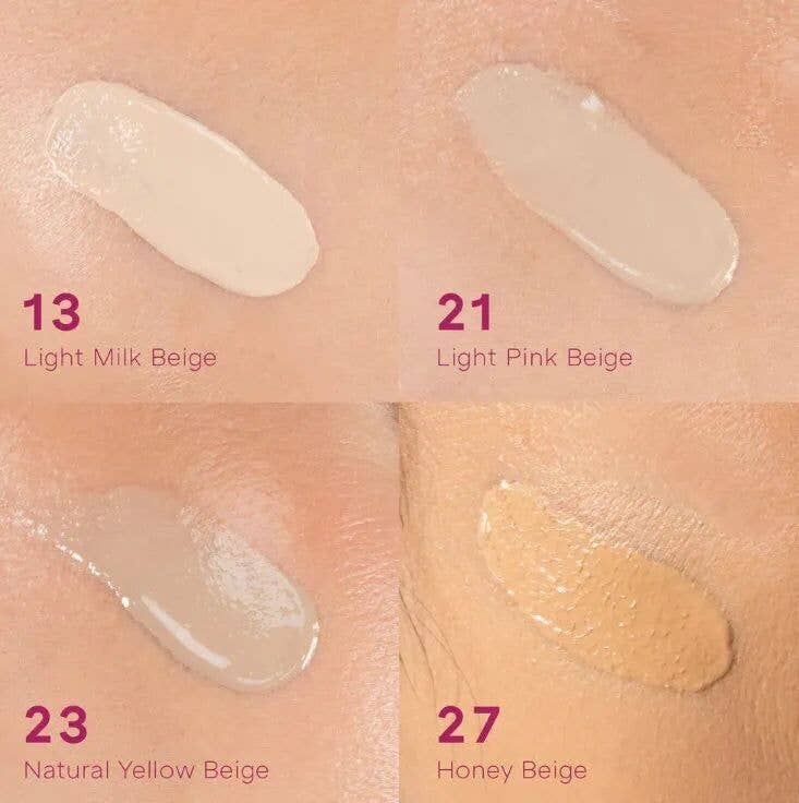 Missha - Crema BB Missha Perfect Cover, 50 ml, #27, color beige miel