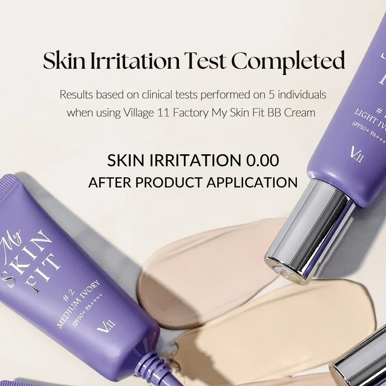 Village 11 Factory – My Skin Fit BB Cream con Protección Solar y Acabado Natural (20ml)