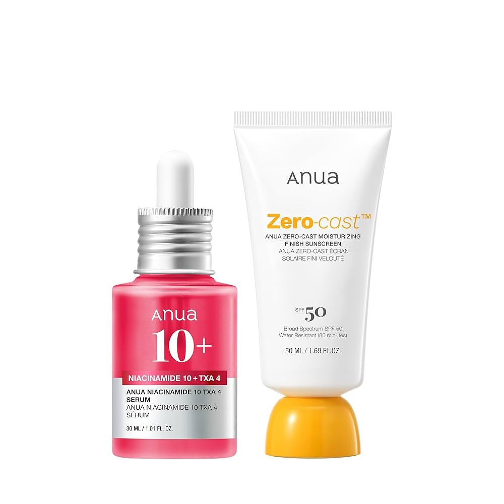 Anua – Protector Solar Zero-Cast Hidratante 50ml – SPF50+ PA++++ Sin Rastro Blanco