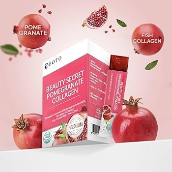 BOTO – Beauty Secret Pomegranate Collagen 20g x 15 Sticks