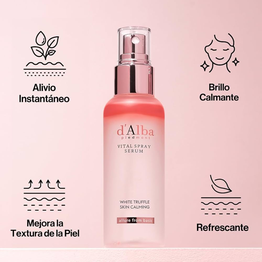Sérum en Spray Vital de Trufa Blanca – Hidratación y Luminosidad Instantánea (100 ml)
