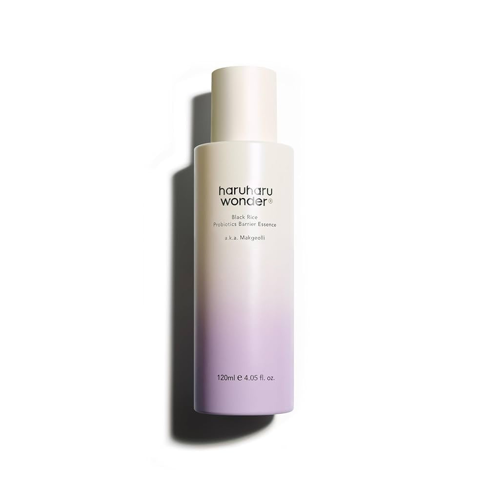 Haruharu Wonder – Black Rice Probiotics Barrier Essence 120 ml – Hidratación Profunda y Refuerzo de la Barrera Cutánea