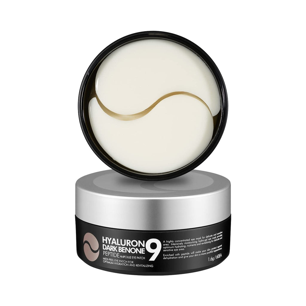MEDI-PEEL – Hyaluron Dark Benone Peptide 9 Eye Patch (60 ud) | Parche Contorno de Ojos Antiedad