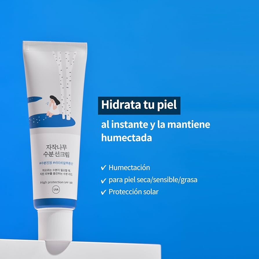 Round Lab Birch Juice Moisturizing Sunscreen SPF50+ PA++++ (50 ml)