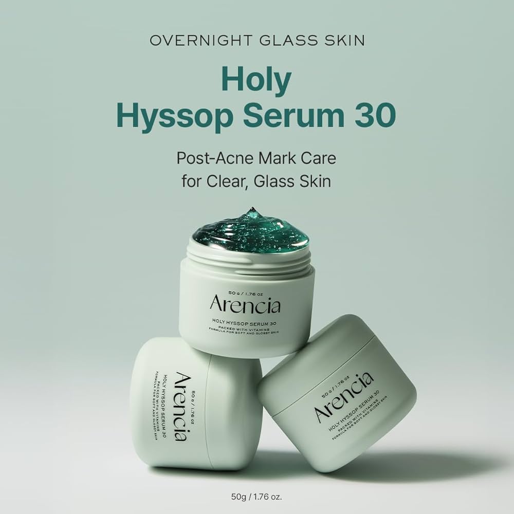 Glow Hyssop Overnight Face Mask Serum – Sérum Nocturno Hidratante y Antiedad