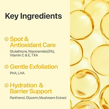 No.5+ Niacinamide Toner Pads Concentrados con Glutatión – Iluminadores y Antimanchas (70 Pads)