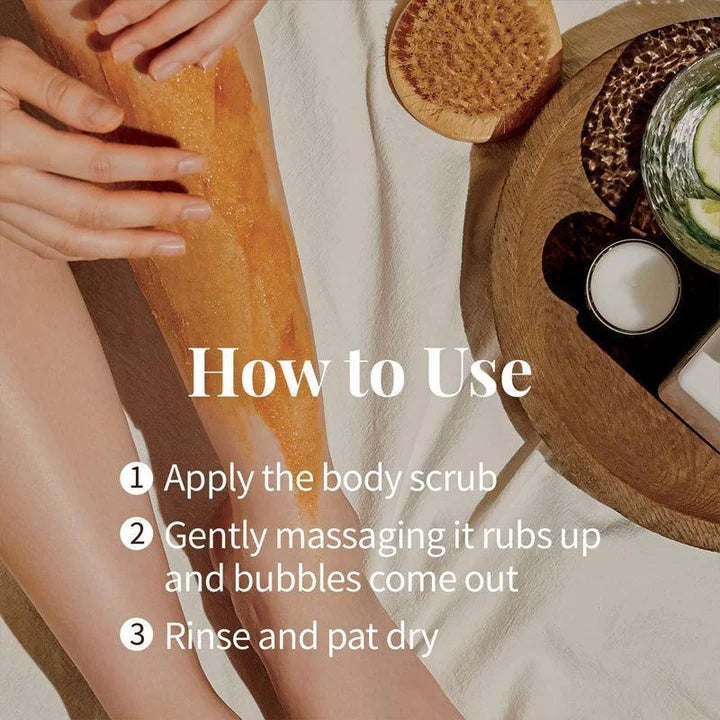 PLU – Pink Floral Body Scrub