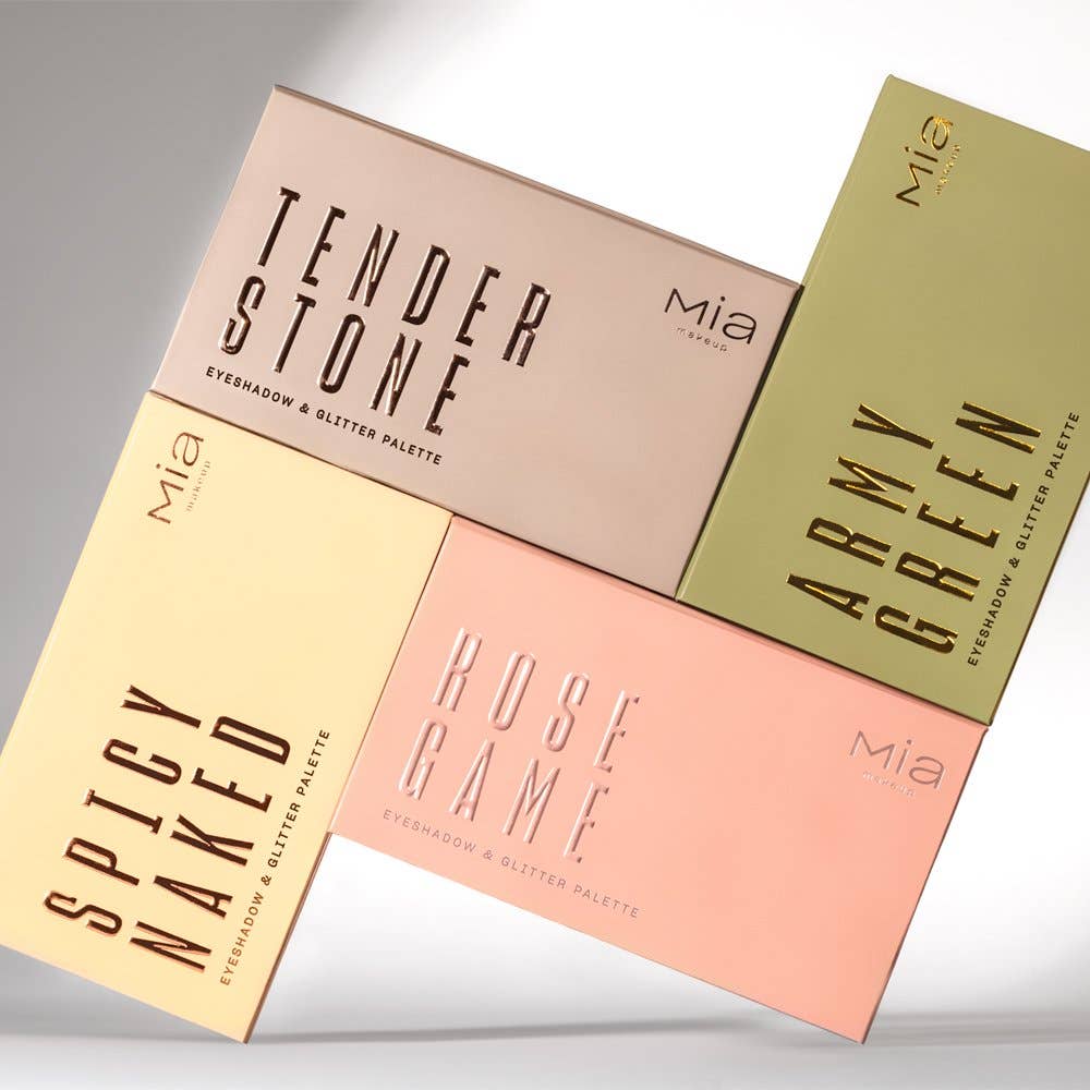 MIA COSMETICS SRL - PALETA DE SOMBRAS DE OJOS ROSE GAME