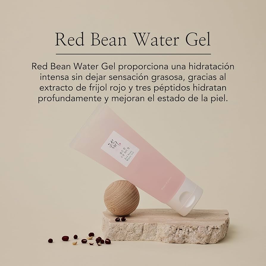 Beauty of Joseon Red Bean Water Gel 100 ml – Gel Hidratante Ligero con Extracto de Frijol Rojo para Control de Sebo y Piel Grasa