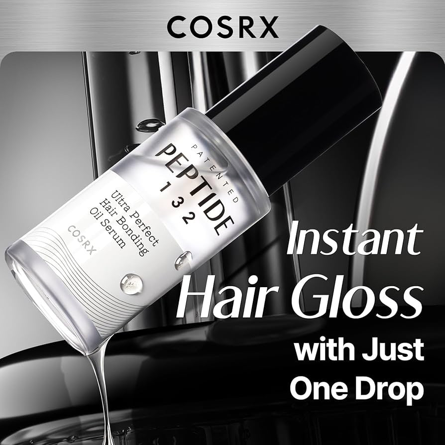 COSRX Peptide-132 Ultra Perfect Hair Bonding Oil Serum (Tamaño viaje / Tratamiento de queratina)