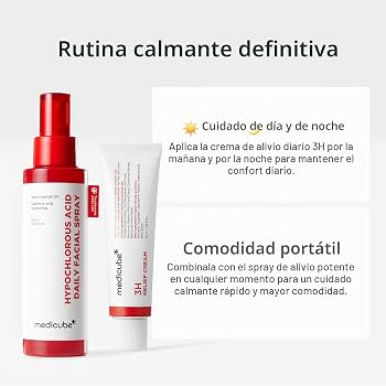 Medicube 3H Relief Cream 50ml – Crema Calmante Reparadora con Niacinamida, Centella Asiática y Ceramidas