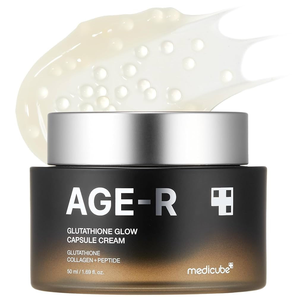 Crema Facial con Glutatión y Cápsulas Iluminadoras – Lifting Instantáneo y Luminosidad (50 ml)