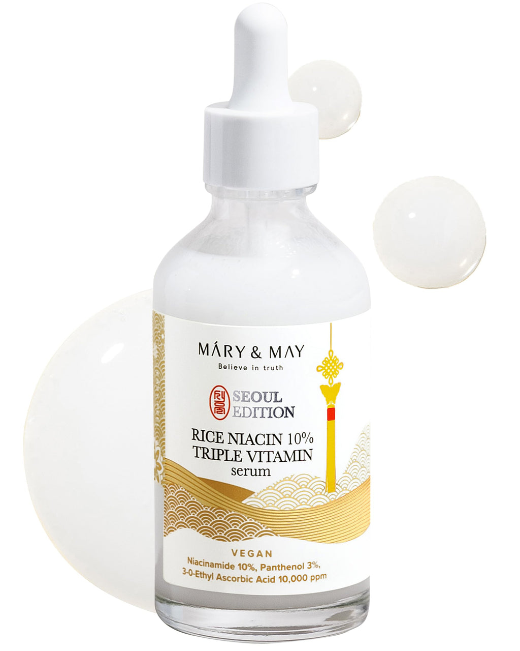 Mary & May – Rice Niacin 10% Triple Vitamin Serum (Seoul Edition)